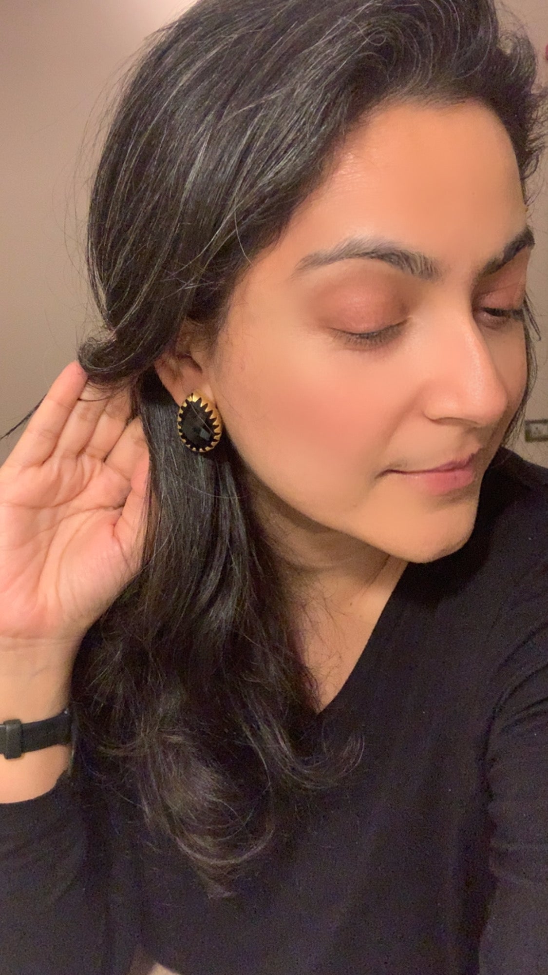 Midnight Luxe Studs — earrings — view 8