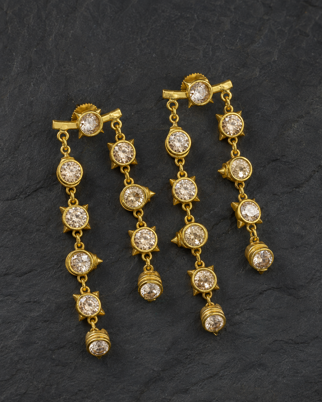 Celestial Cascade — earrings — view 3