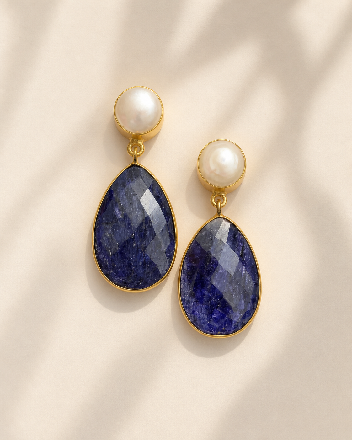 Midnight Pearl Drops — earrings — view 1