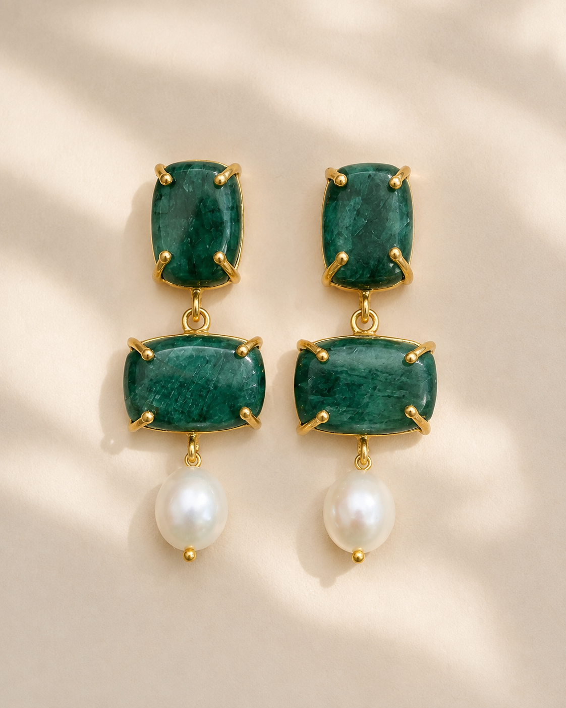 Verdant Luxe Drops — earrings — view 1