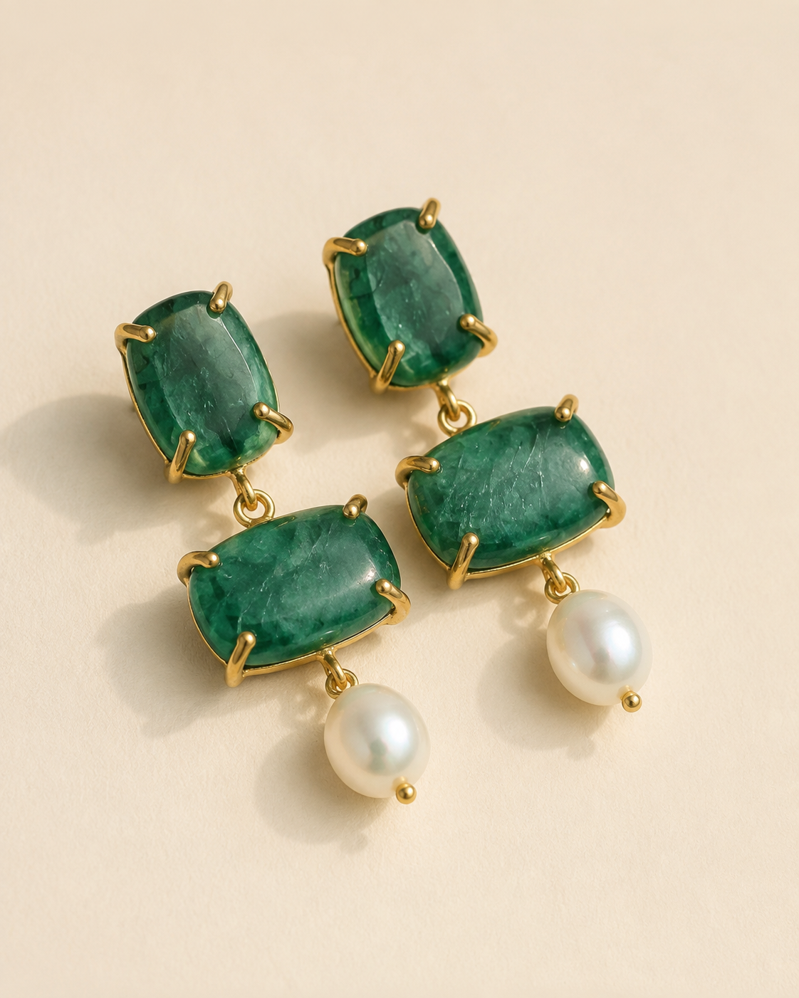 Verdant Luxe Drops — earrings — view 2