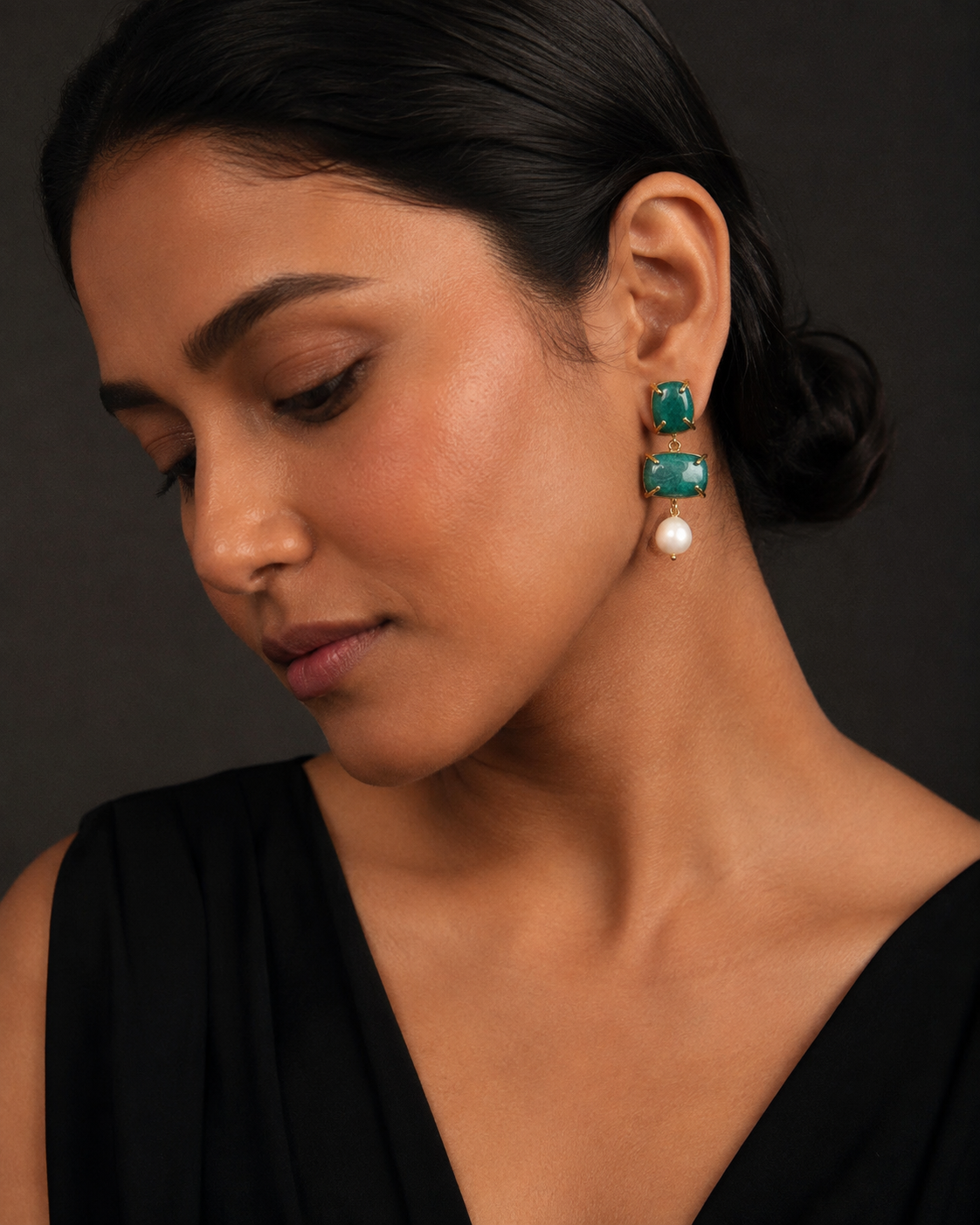 Verdant Luxe Drops — earrings — view 4