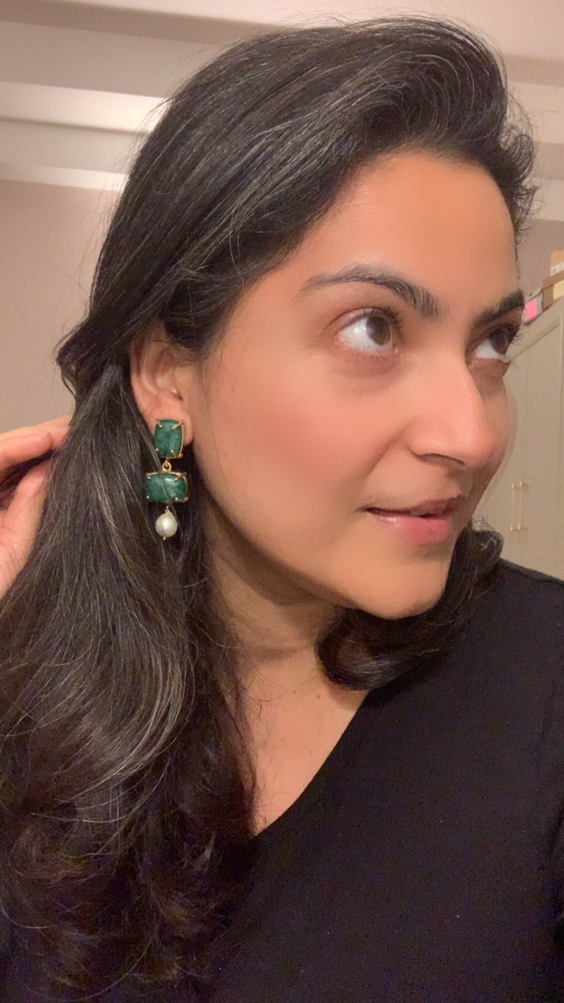 Verdant Luxe Drops — earrings — view 5