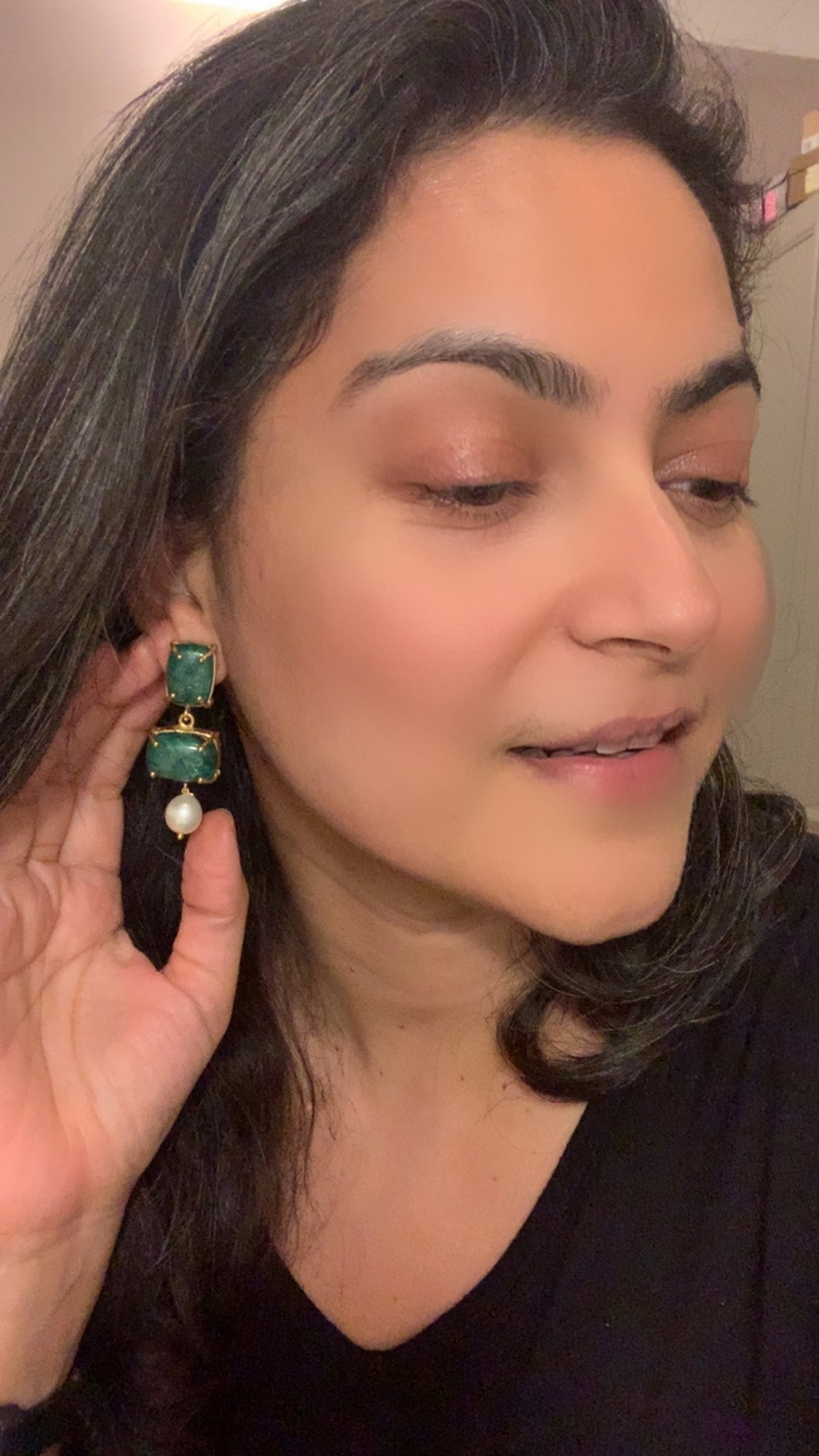 Verdant Luxe Drops — earrings — view 6