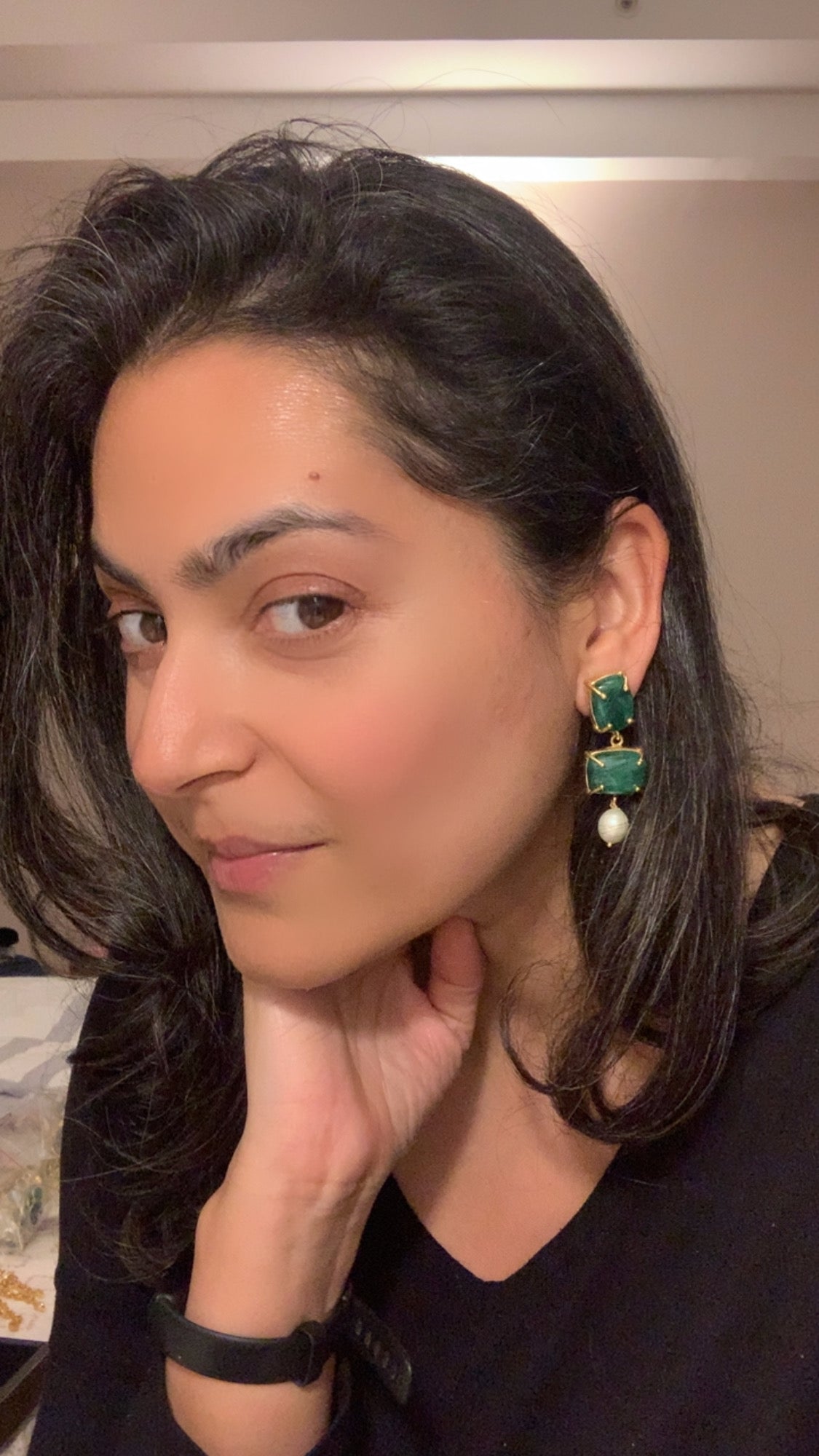 Verdant Luxe Drops — earrings — view 7